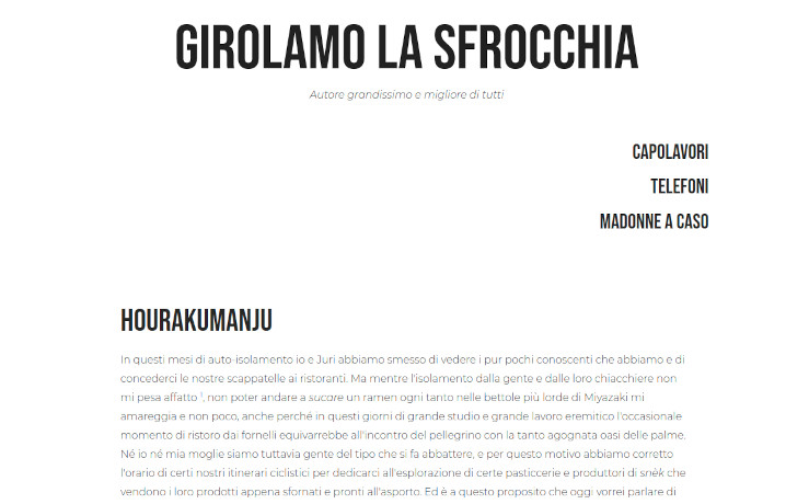 Girolamo La Sfrocchia